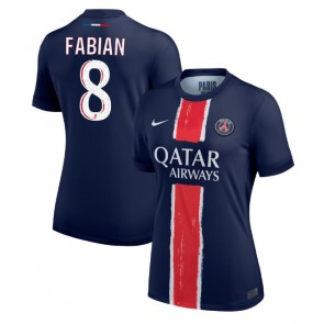 Paris Saint-Germain Fabian Ruiz #8 Hjemmebanetrøje Dame 2024-25 Kort ærmer